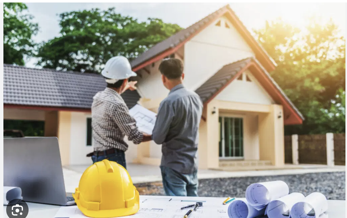 vue chantier construction récente