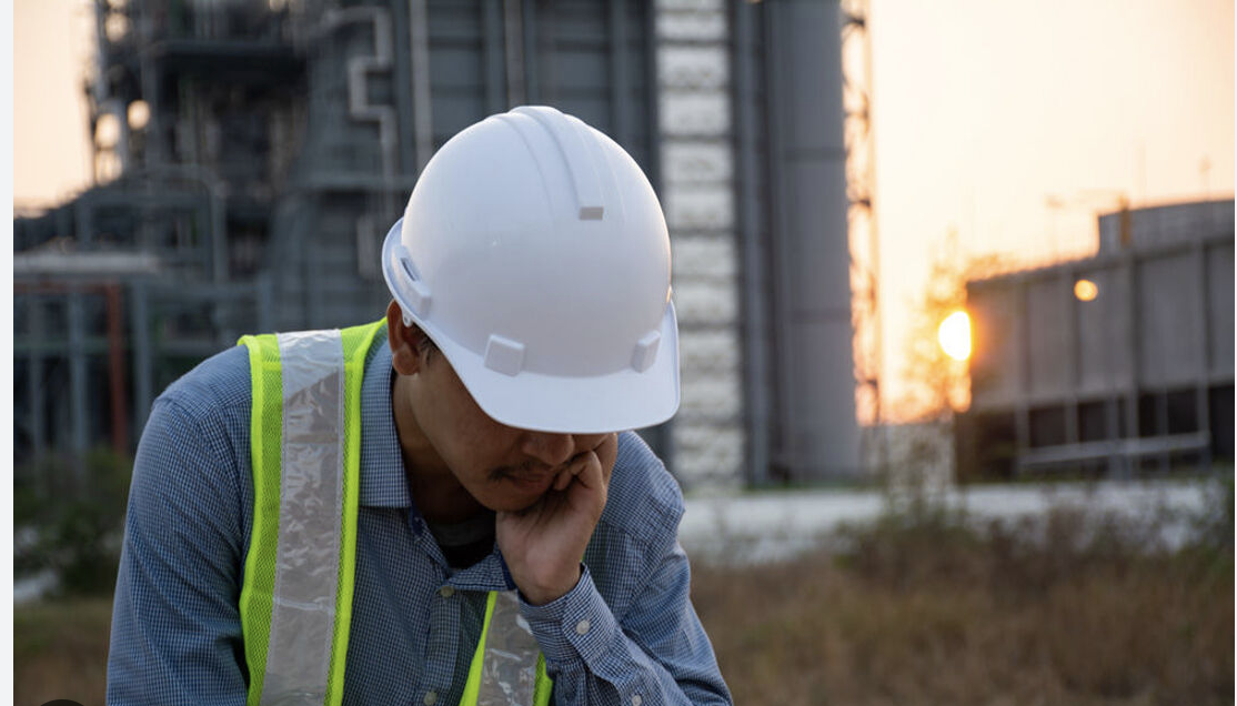 Suspension du chantier pour non-conformité vue chantier suspendu