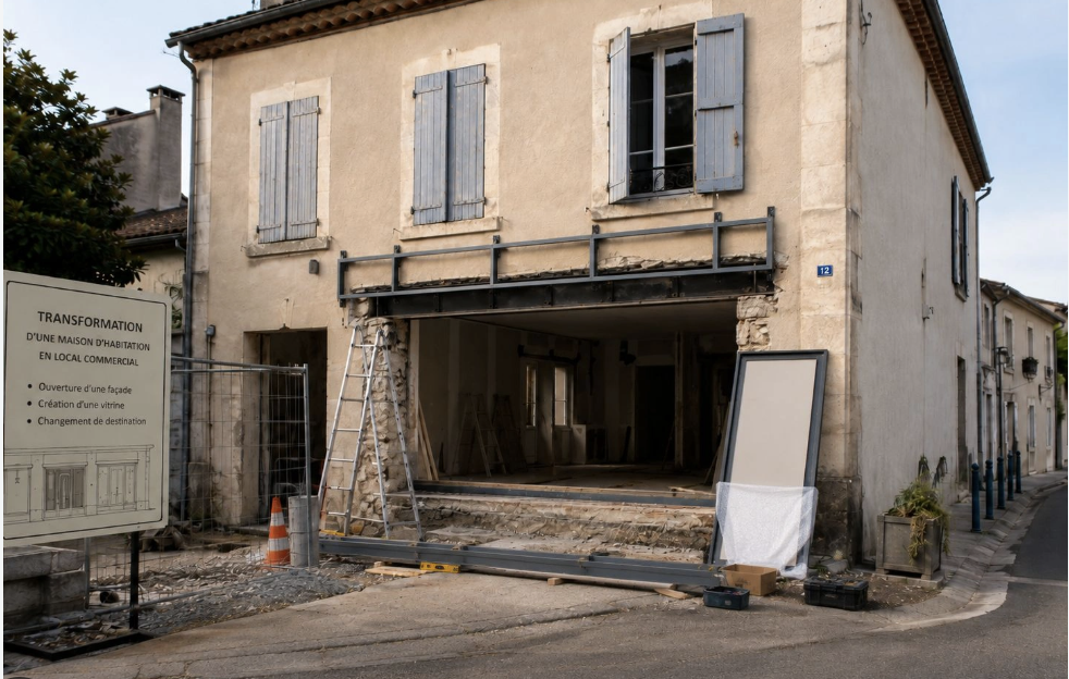 Changement de destination d’un bâtiment